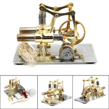 Load image into Gallery viewer, Balance Stirling engine miniature model steam power technology scientific power generation experimental toy